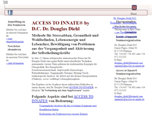 Tablet Screenshot of accesstoinnate.de